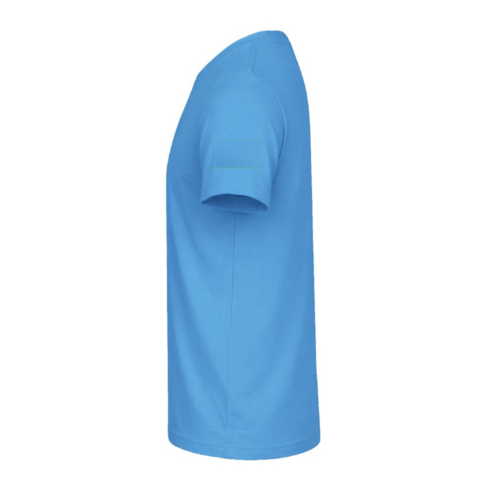 Kleuren Kinder T-Shirt "keya" YC150 — drukvlak rechtermouw