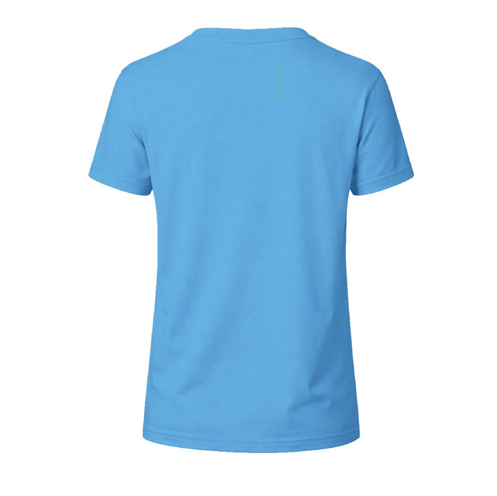 Kleuren Kinder T-Shirt "keya" YC150 — drukvlak bovenrug