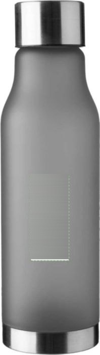 rPET drinkfles (600 ml) Ruth — drukvlak zijkant