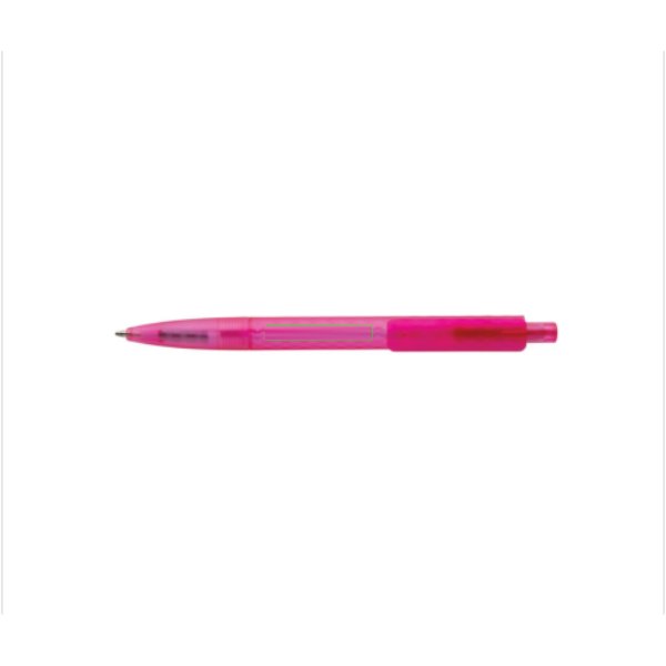 X3 GRS gerecycled PC plastic pen frosted — drukvlak voor de clip