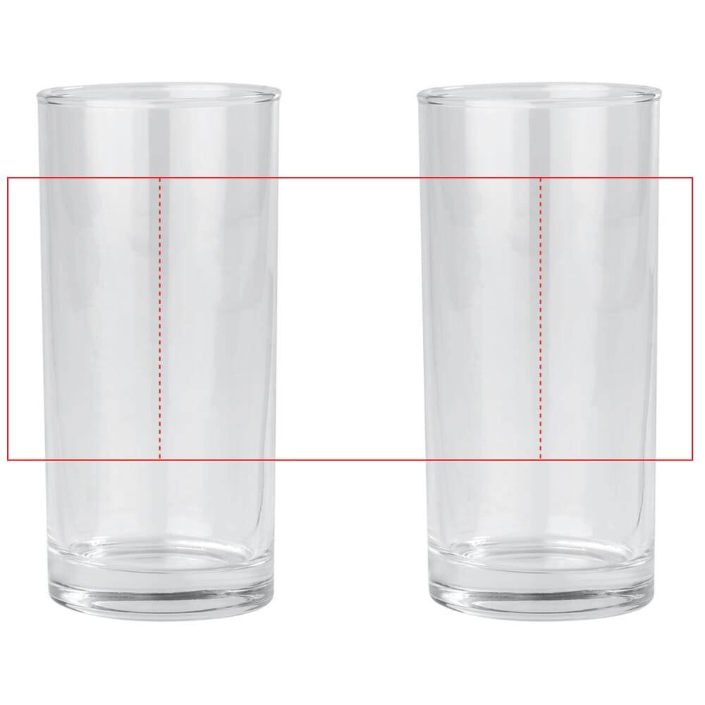 Longdrinkglas Cuba 270ml — drukvlak rondom
