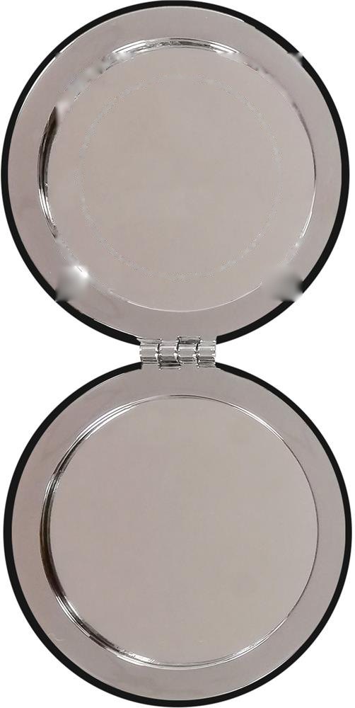 GLOW ROUND - Magnetische dubbele spiegel — drukvlak mirror bovenzijde