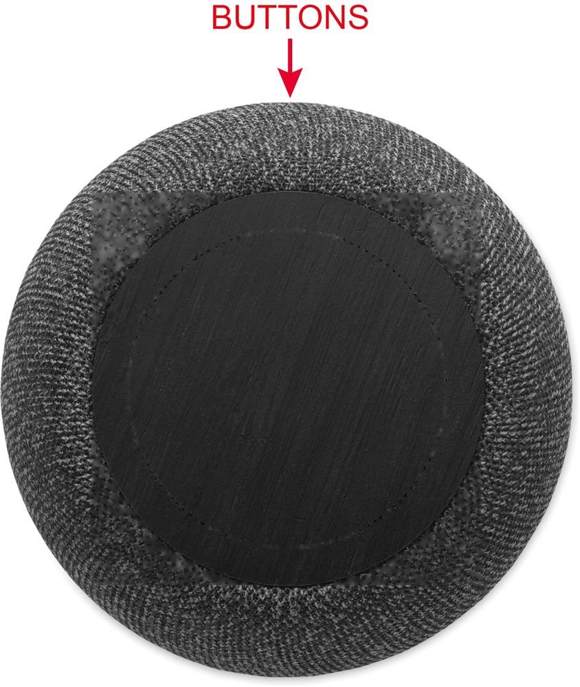 LISTOO+ - 15W speaker met oplader — drukvlak bovenzijde