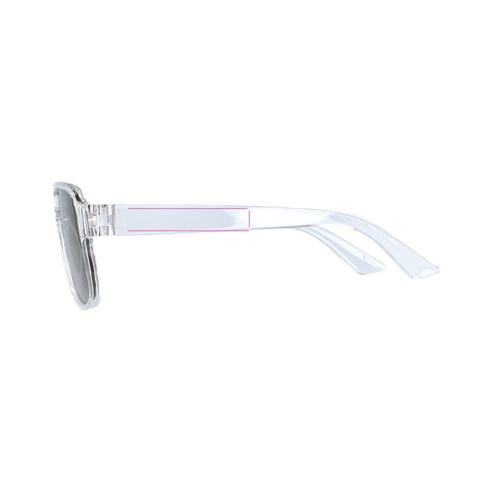 Elin Zonnebril UV400 — drukvlak 1 cm vanaf scharnier links