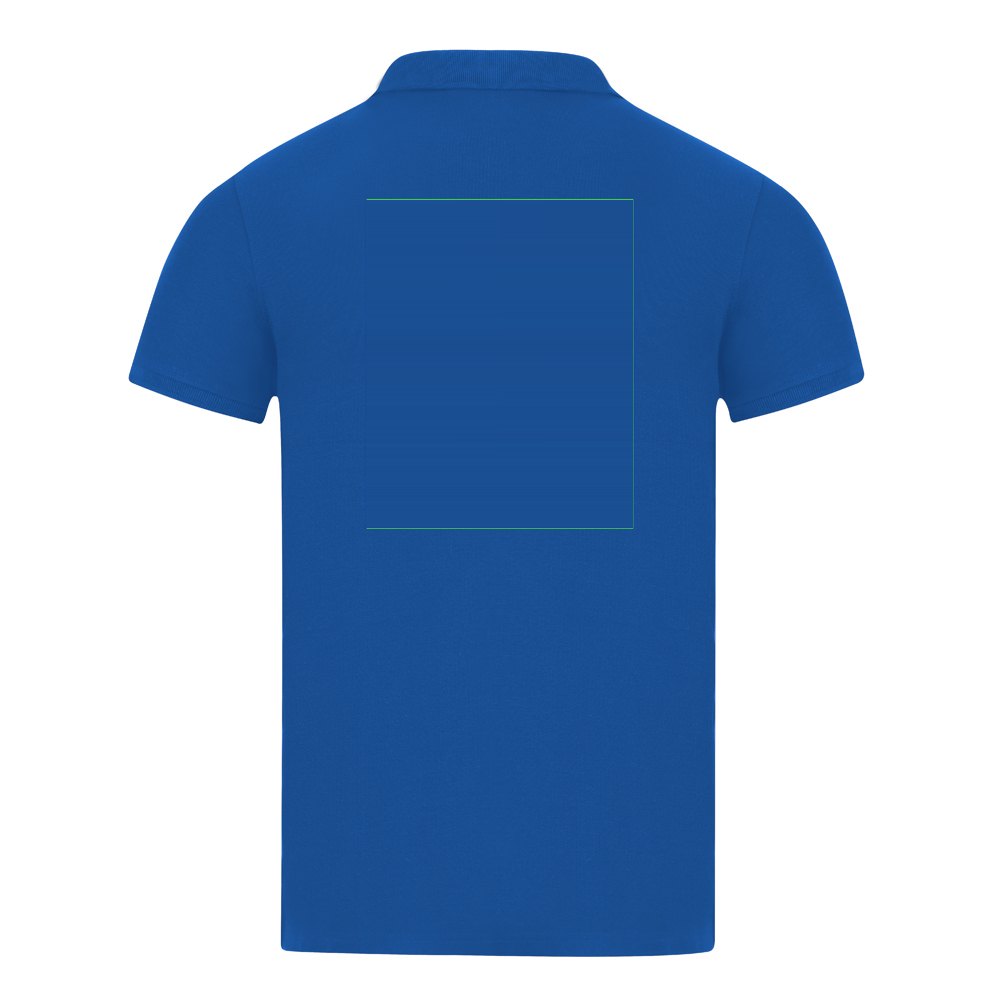 Volwassene Kleuren T-Shirt Charles — drukvlak midden op rug