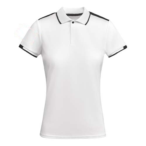 Tamil 150 g/m² sportpolo met korte mouwen voor dames — drukvlak rechter bicep