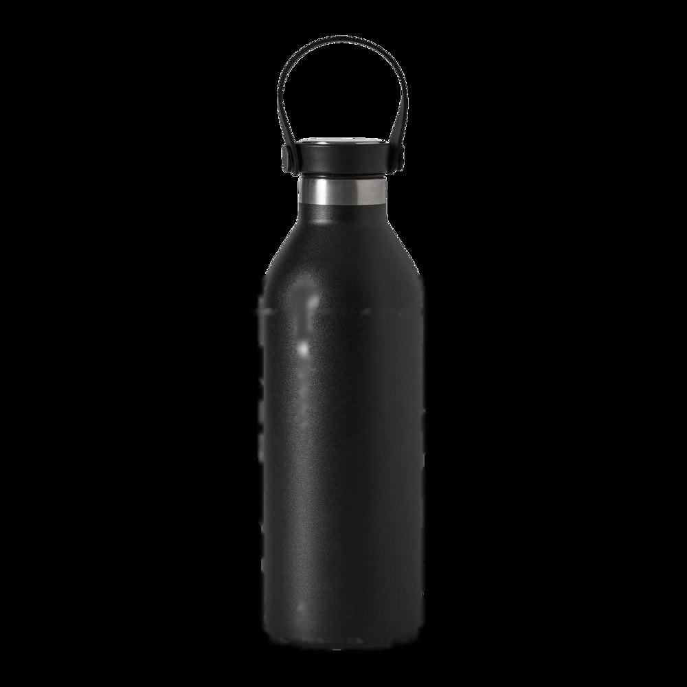 STEELLOOP - Vacuüm-isoleer-drinkfles — drukvlak gecentreerd op de fles