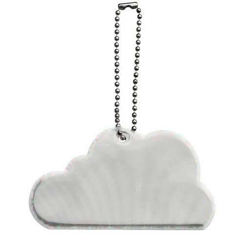 RFX™ Reflecterende hanger wolk — drukvlak voorkant (op reflecterende laag)