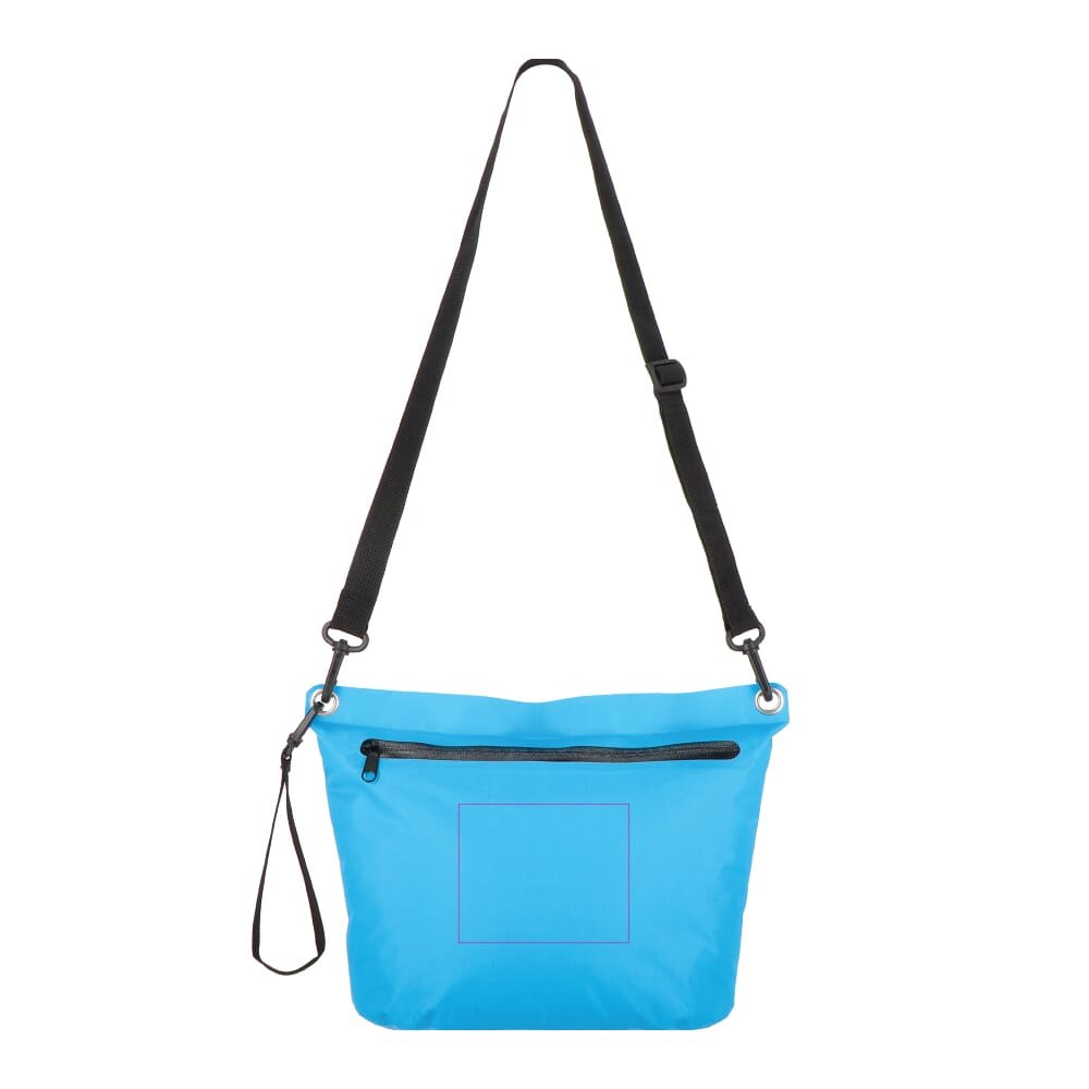 Waterbestendige Ripstop Schoudertas 33 x 23 x 13 cm — drukvlak voorzijde
