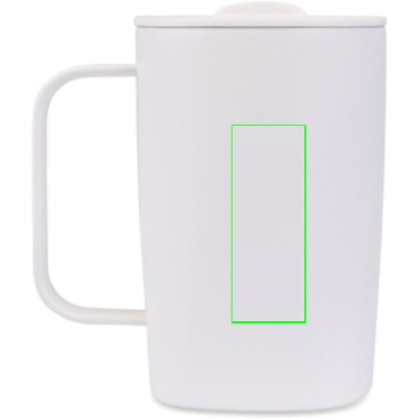 Aviana™ Rowan RCS Recycled beker 450 ML — drukvlak artikel achterzijde