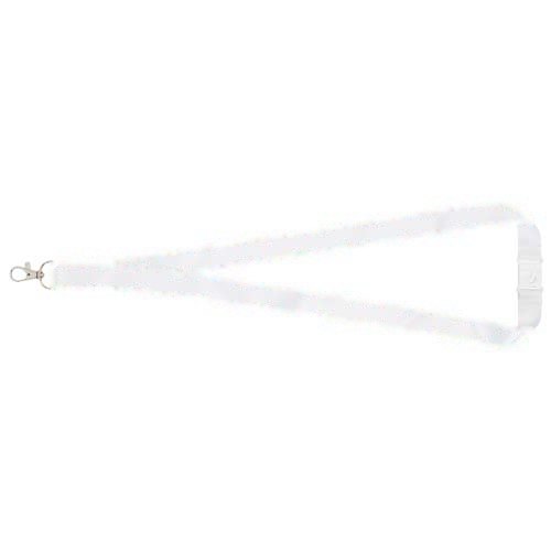 Addie sublimatie lanyard met safety breakaway sluiting — drukvlak rondom, voor
