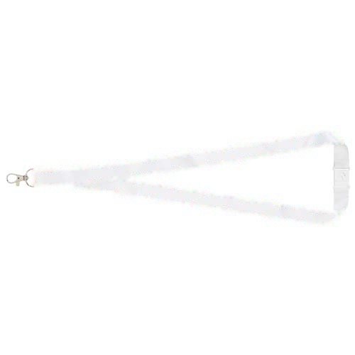 Addie sublimatie lanyard met safety breakaway sluiting — drukvlak rondom, rug