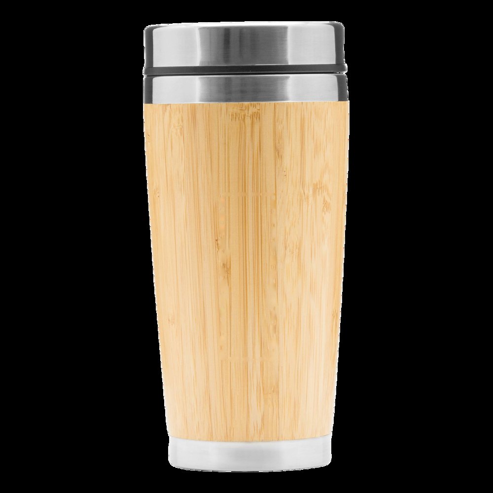 BAMBOO DRINK - Isoleerfles — drukvlak gecentreerd op de voorkant