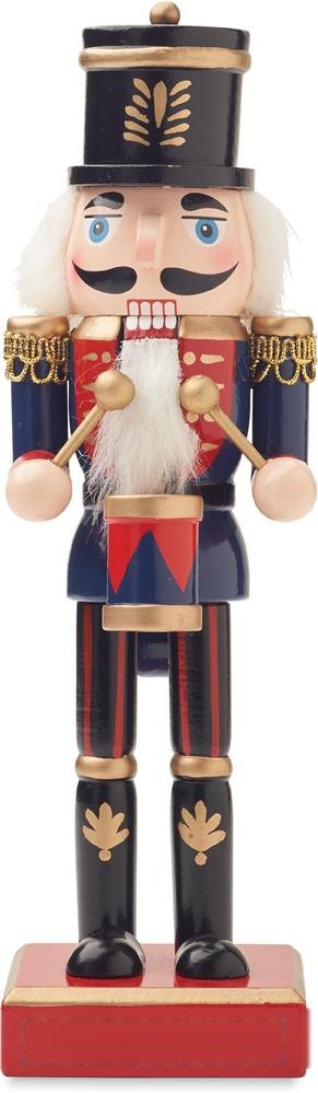 JOLLY CRUNCH - Notenkraker ornament van hout — drukvlak onderkant zijde 1