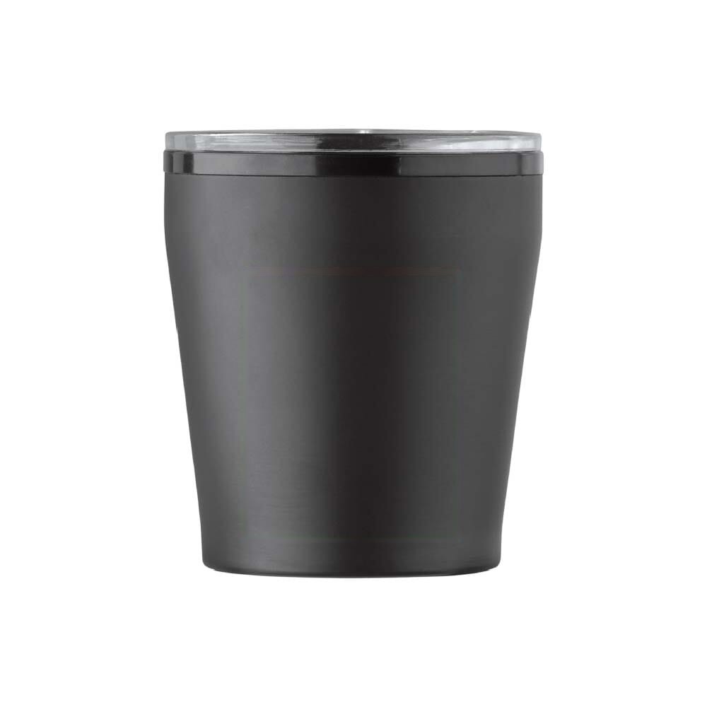Koffiebeker metallic 180ml — drukvlak op de voorzijde