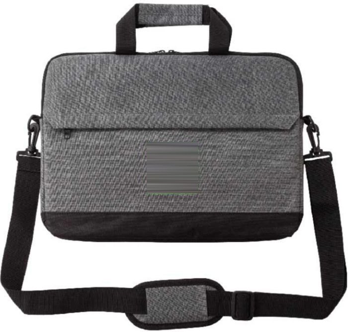 Laptoptas | Polyester 600D | 15 inch | Tweekleurig — drukvlak voorvak