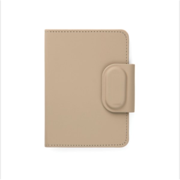 VINGA Baltimore RCS Passport houder met Dual FInder — drukvlak flap
