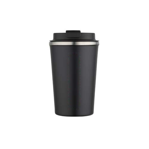 Newport 350 ml dubbelwandige vacuüm geïsoleerde roestvrijstalen beker — drukvlak voorzijde