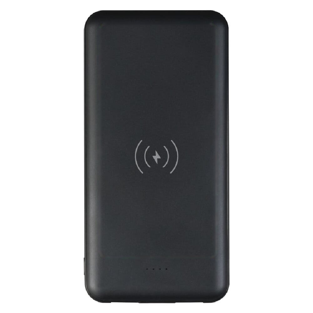 Elite Powerbank met Draadloze Oplader 8000mAh — drukvlak bovenkant