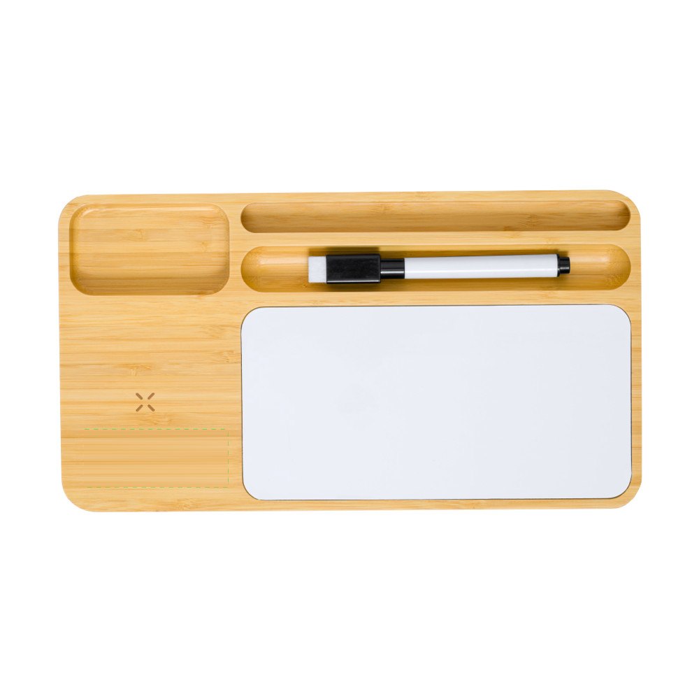 Organizer Oplader Lautrec — drukvlak linksonder op het hout