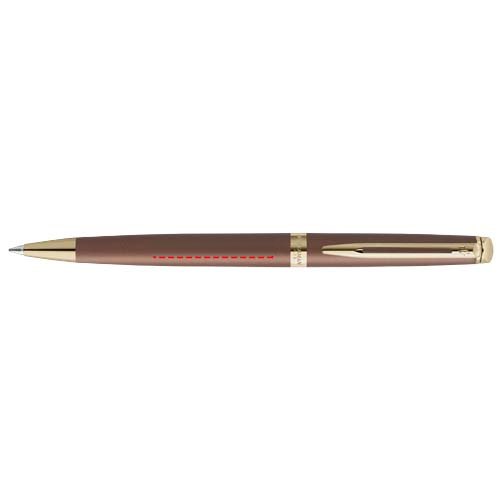 Waterman Hemisphere balpen M — drukvlak verlengde van de clip