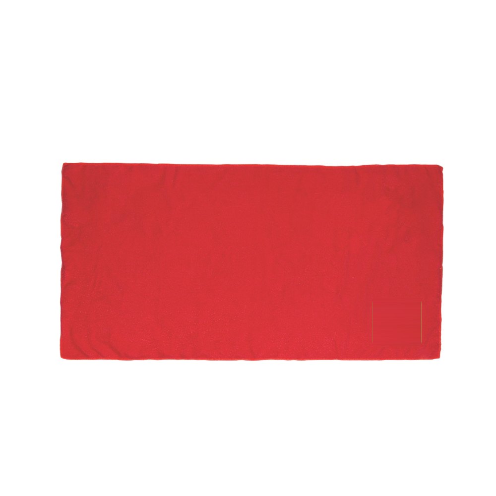 Absorberende Handdoek Yarg — drukvlak in een hoek van het doek