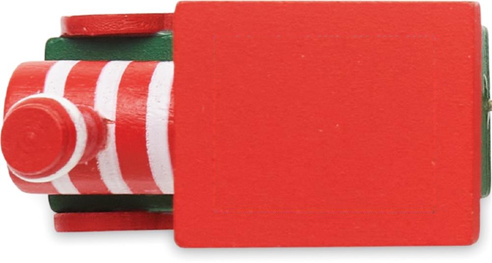 JUNA - Houten decoratie kersttrein — drukvlak train