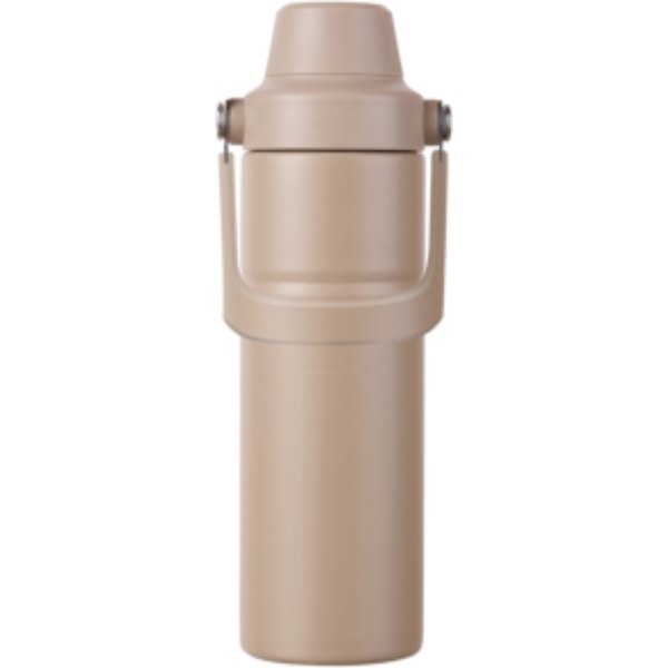 VINGA Baltimore Trek RCS recycled SS fles 600 ML — drukvlak artikel voorzijde