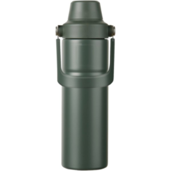 VINGA Baltimore Trek RCS recycled SS fles 600 ML — drukvlak artikel voorzijde boven