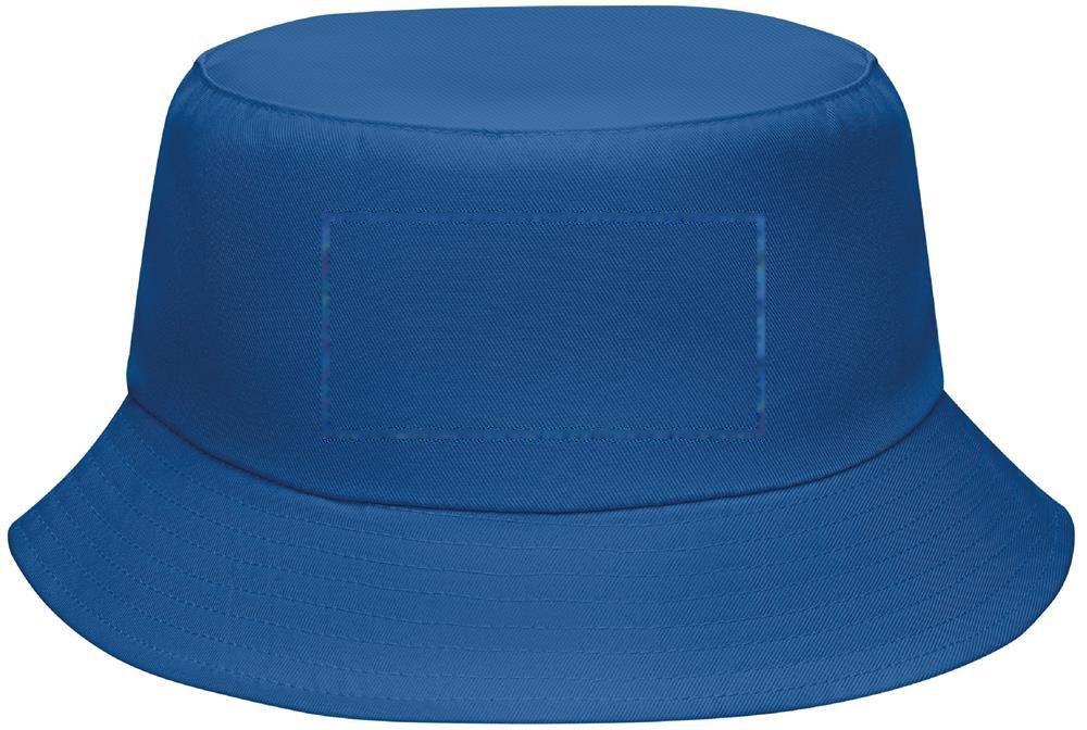 EMMER - Zonne-vissershoed polyester 150mo2437-85 — drukvlak achterzijde