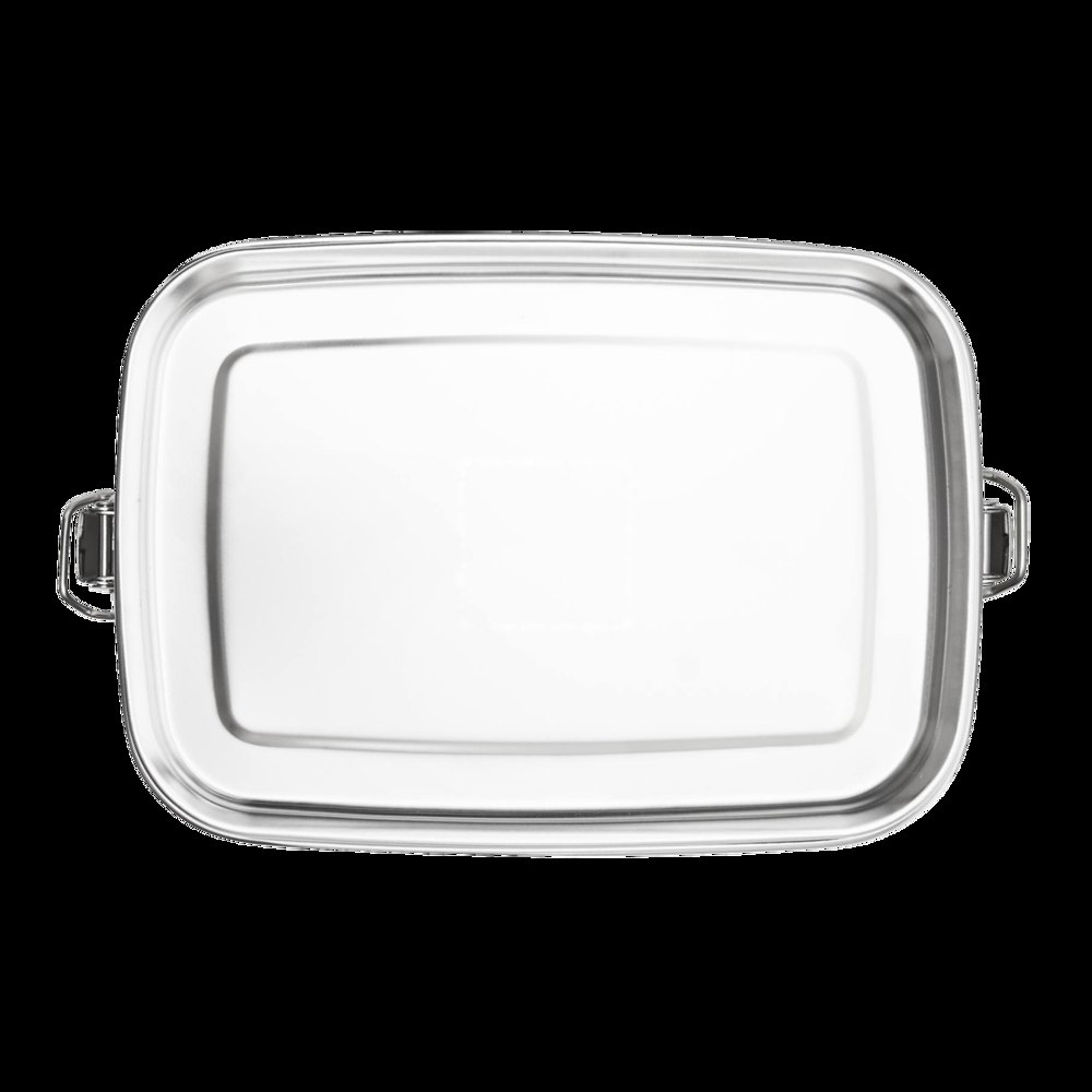 STRONG BREAK - RVS lunchbox — drukvlak op de metalen randen van de deksels