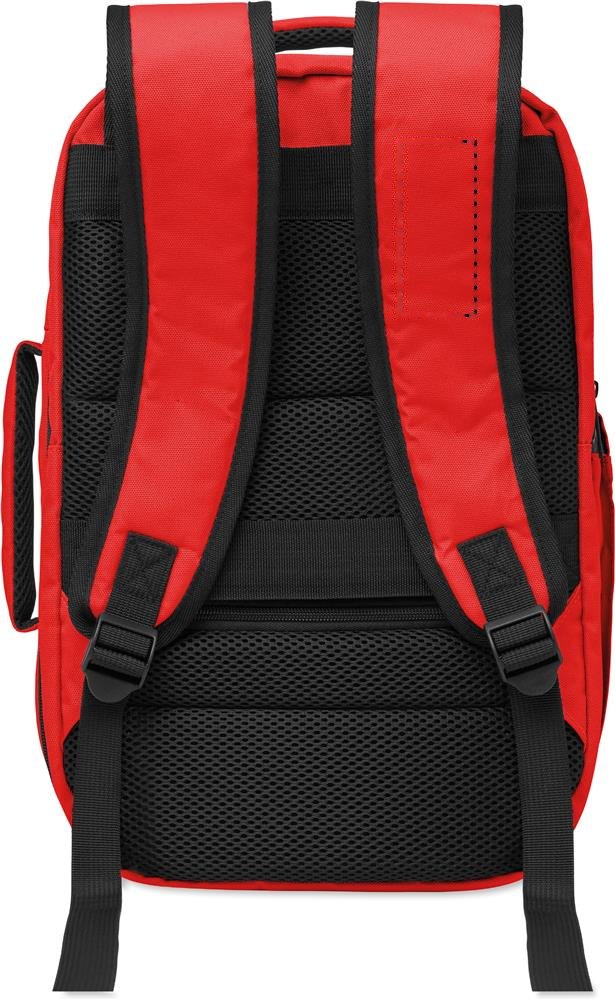 FLYSAFE - Handbagage rugzak — drukvlak schouder band links