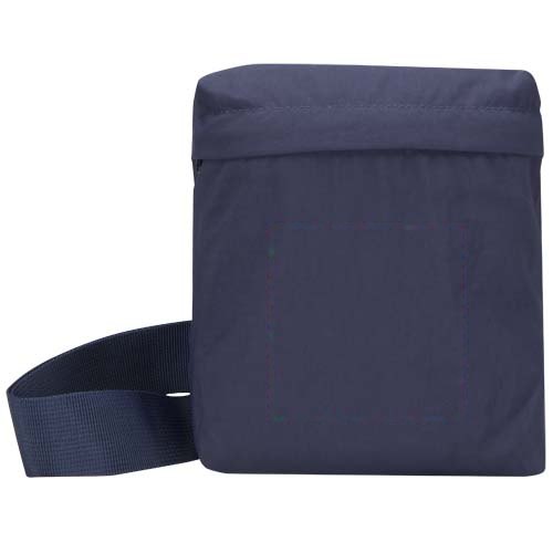 Arca GRS crossbodytas van gerecycled nylon — drukvlak voorzijde
