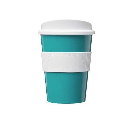 Americano® Medio 300 ml beker met grip — drukvlak voorzijde
