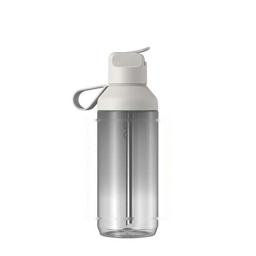 Ocean Bottle GO Clear 710 ml waterfles — drukvlak rondom
