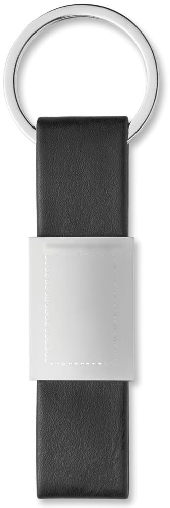 ESCRI SET - Balpen en sleutelhangerset PU — drukvlak keyring zijde 1