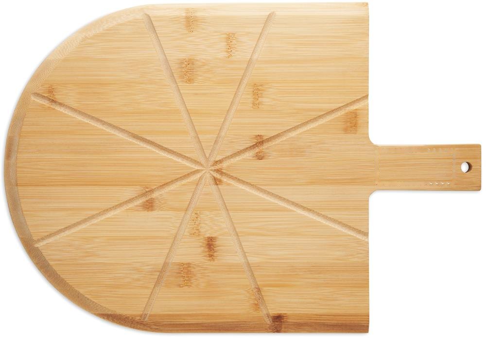 NAPOLITANA - Bamboe pizzabord & snijder — drukvlak board zijde 1