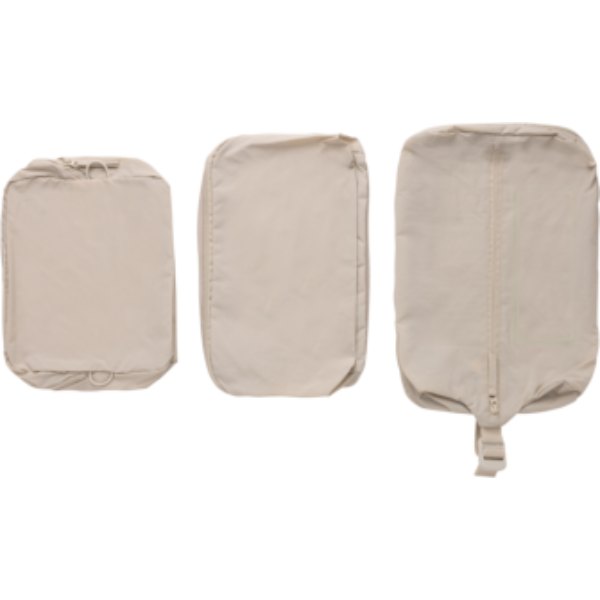 KENTO URBAN RCS gerecyclede nylon packing cube set — drukvlak artikel voorzijde