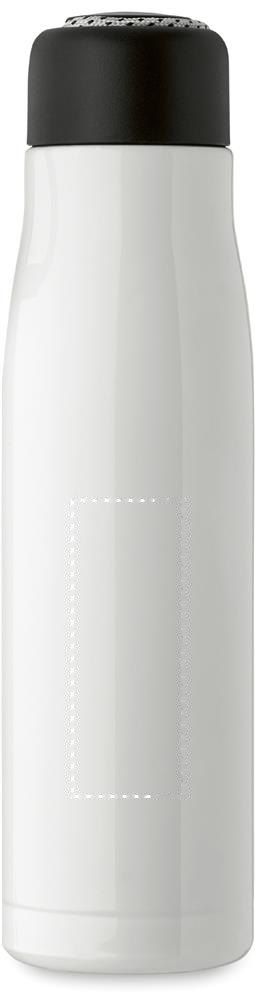CORDLE - Dubbelwandige fles 500ml — drukvlak voorzijde