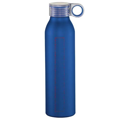 Grom 650 ml aluminium sportfles — drukvlak voorzijde