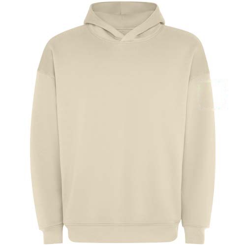 Otto oversized unisex hoodie — drukvlak linker bicep