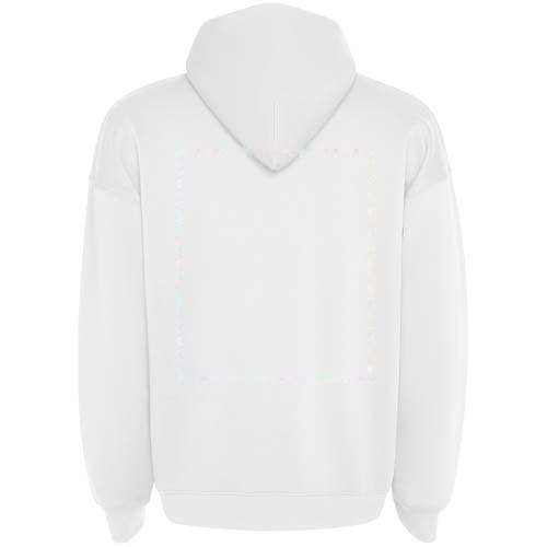 Otto oversized unisex hoodie — drukvlak impact hoog op de achterzijde