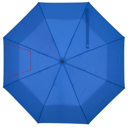 Aaron 23'' opvouwbare handparaplu — drukvlak 7de paneel