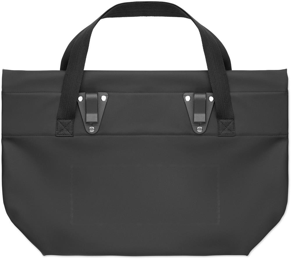 RIDE TOTE BAG - PU fiets boodschappentas 10L — drukvlak achterzijde