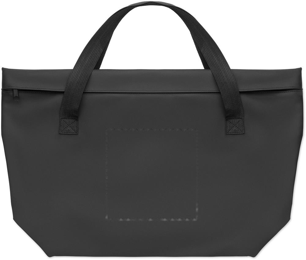 RIDE TOTE BAG - PU fiets boodschappentas 10L — drukvlak voorzijde