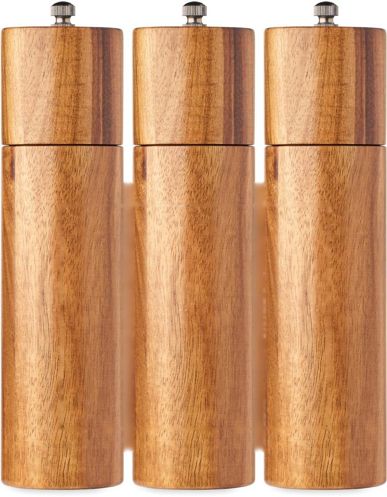 TUCCO SET - Acacia peper- en zoutmolens — drukvlak salt