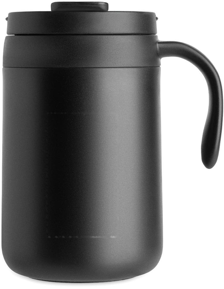 CAFETITO - Dubbelwandige mok koffiefilter — drukvlak rechtshandig