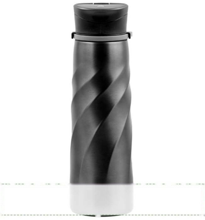 BrandCharger drinkfles Vortex Athletica | 1 l — drukvlak rondom