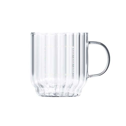Citizen Green Purdrink-mok van borosilicaatglas — drukvlak voorzijde