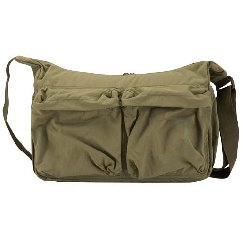 Calli 13" GRS laptoptas van gerecycled nylon — drukvlak rechts